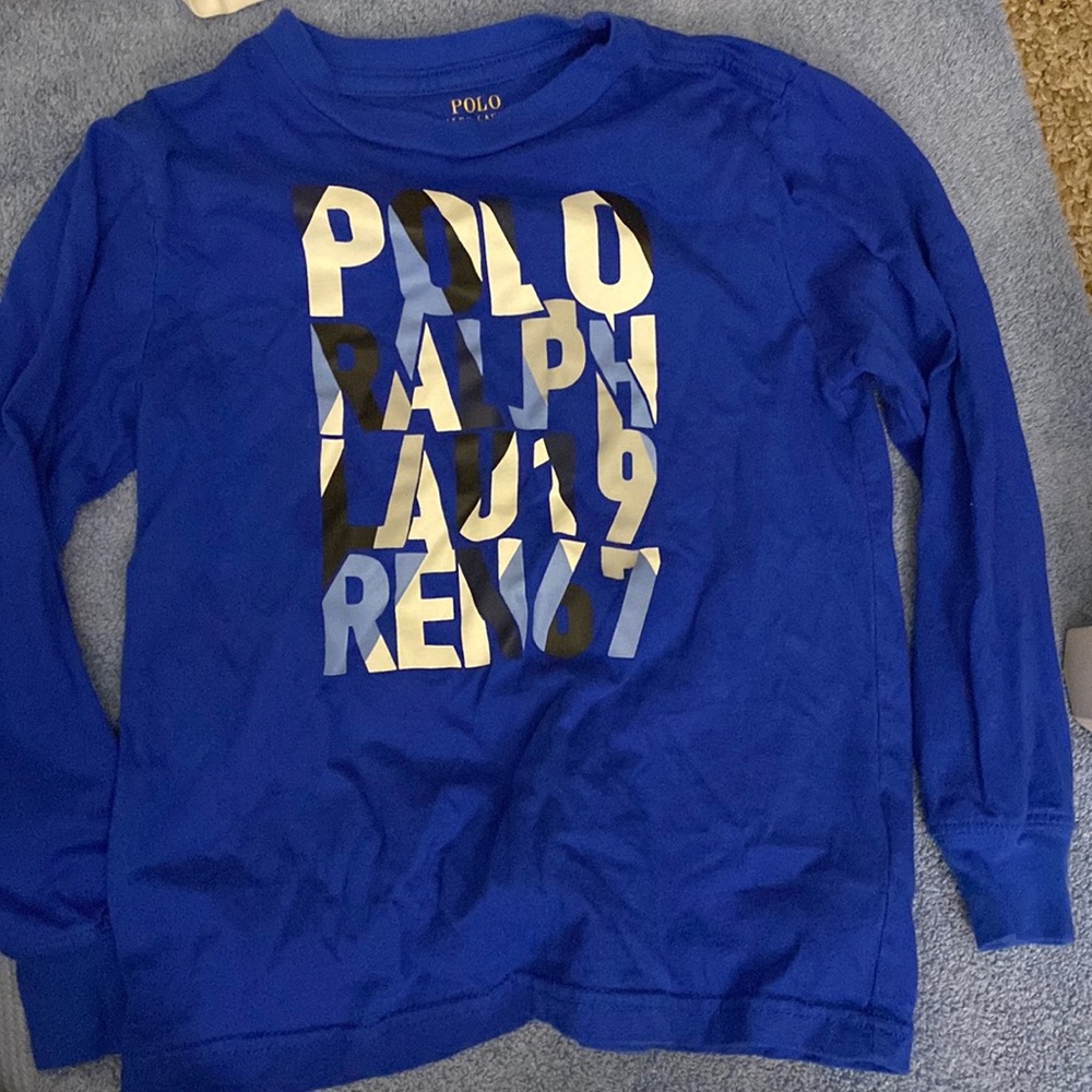 Longsleeved Polo Ralph Lauren screen tee
